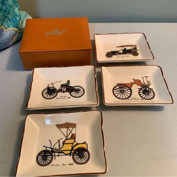 Mid century Lancaster & Sandland ware ceramic trinket dish set - Picture 4 of 12